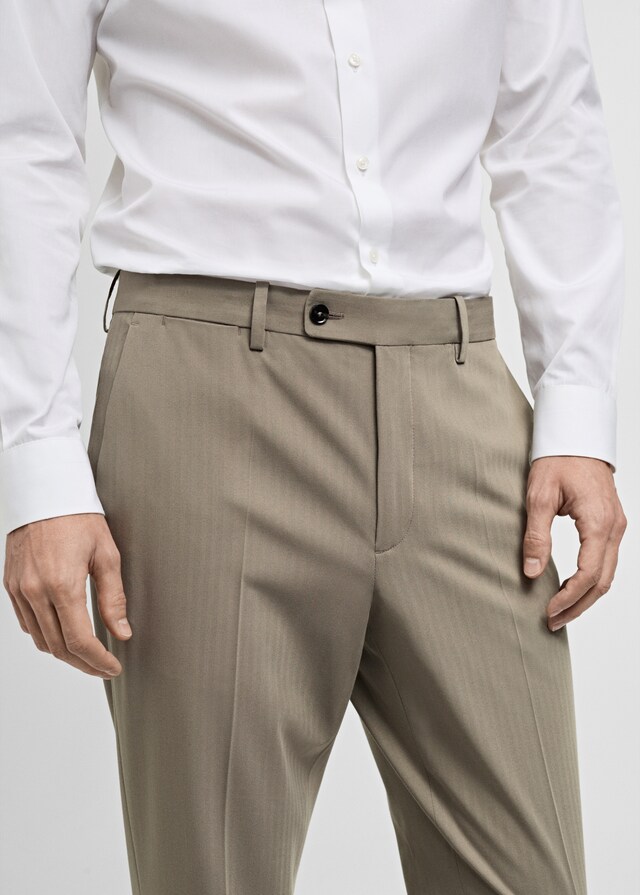 Mango Pantalón traje Mónaco slim fit Último día