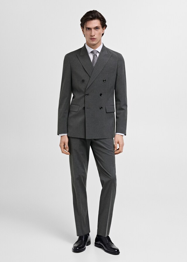 Mango Pantalón traje Mónaco slim fit Precio de fábrica