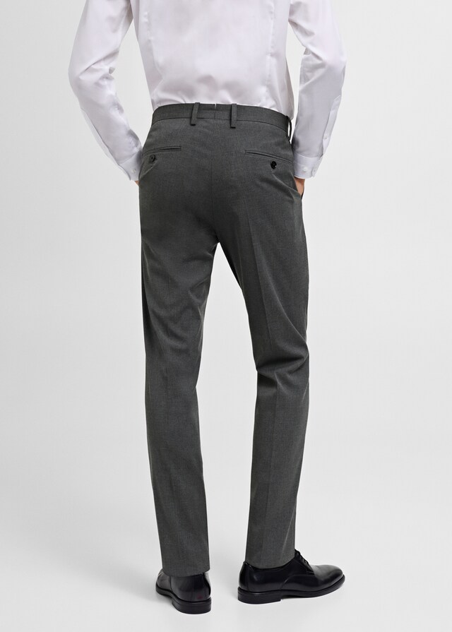 Mango Pantalón traje Mónaco slim fit Precio de fábrica