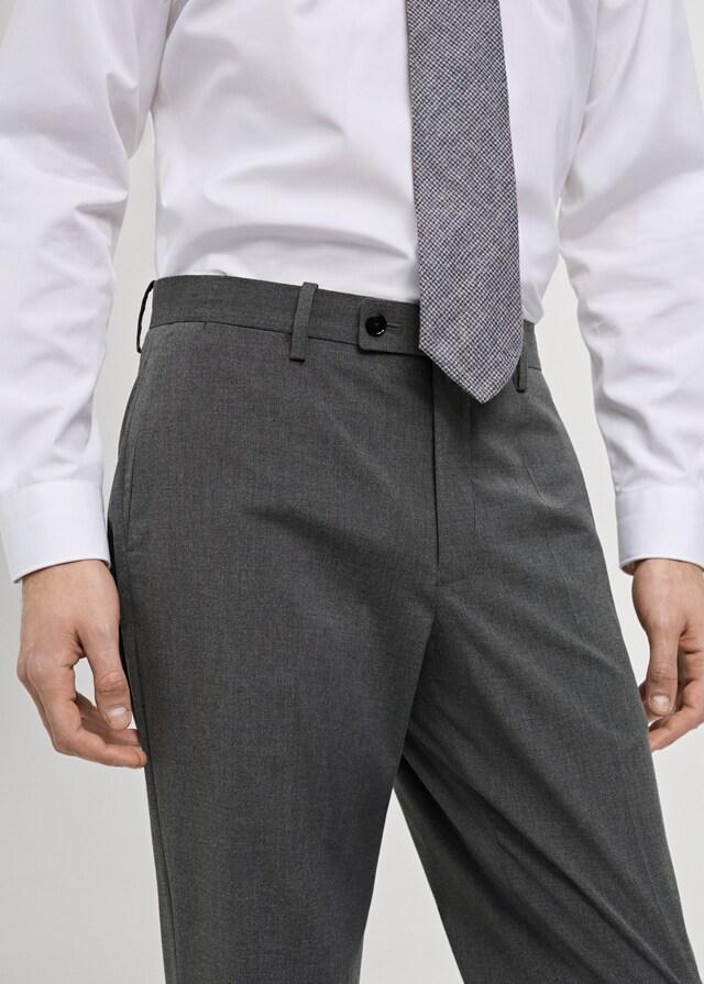 Mango Pantalón traje Mónaco slim fit Precio de fábrica