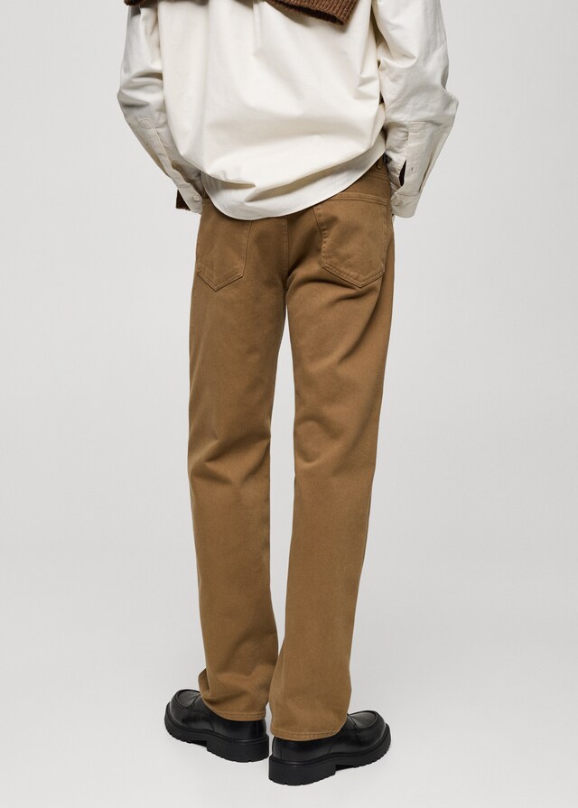 Mango Jeans algodón straight fit Precio ultrabajo