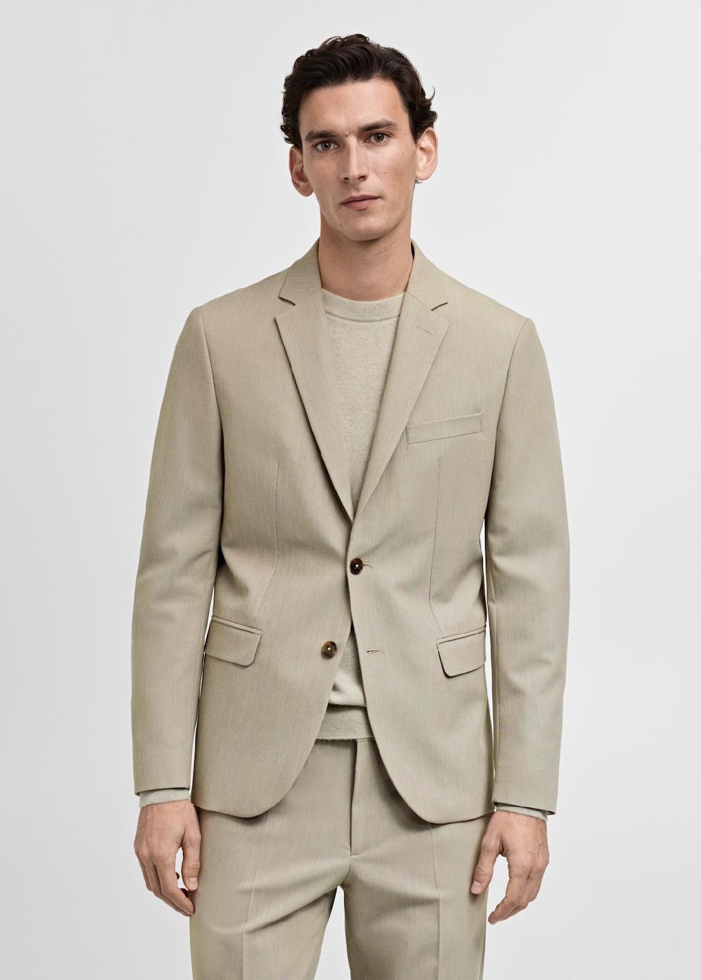 Mango Americana traje París super slim fit