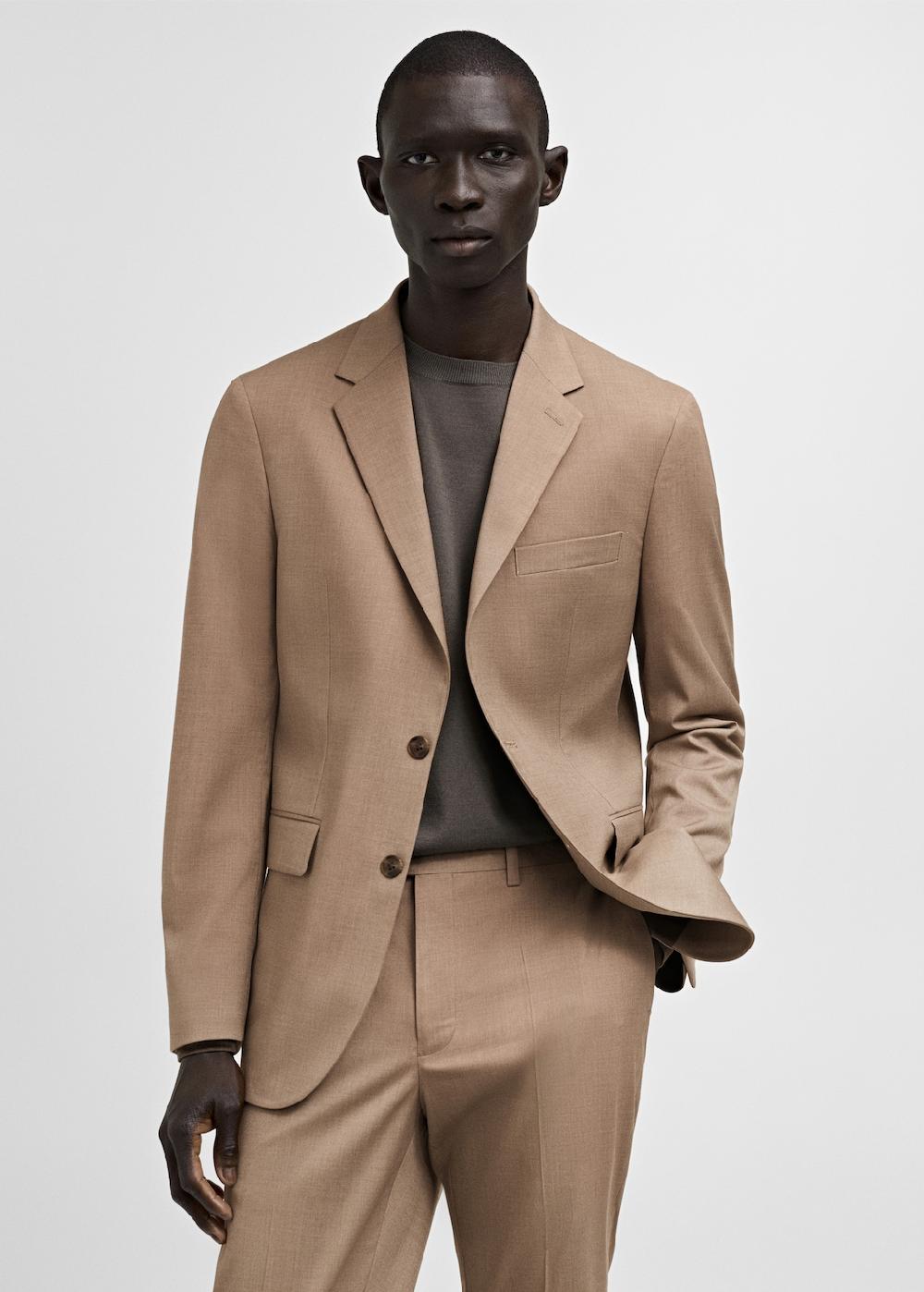 Mango Americana traje Milán slim fit