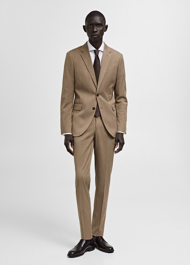 Mango Americana traje Milán cuadro Gales Gran oferta