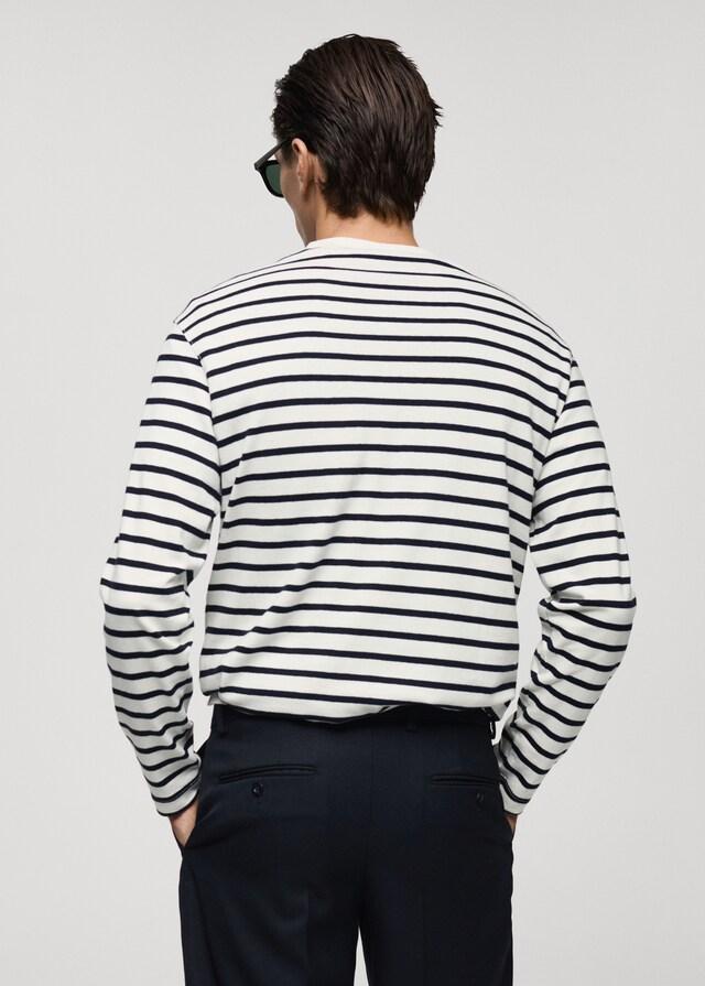 Mango Camiseta 100% algodón rayas Rebajas top