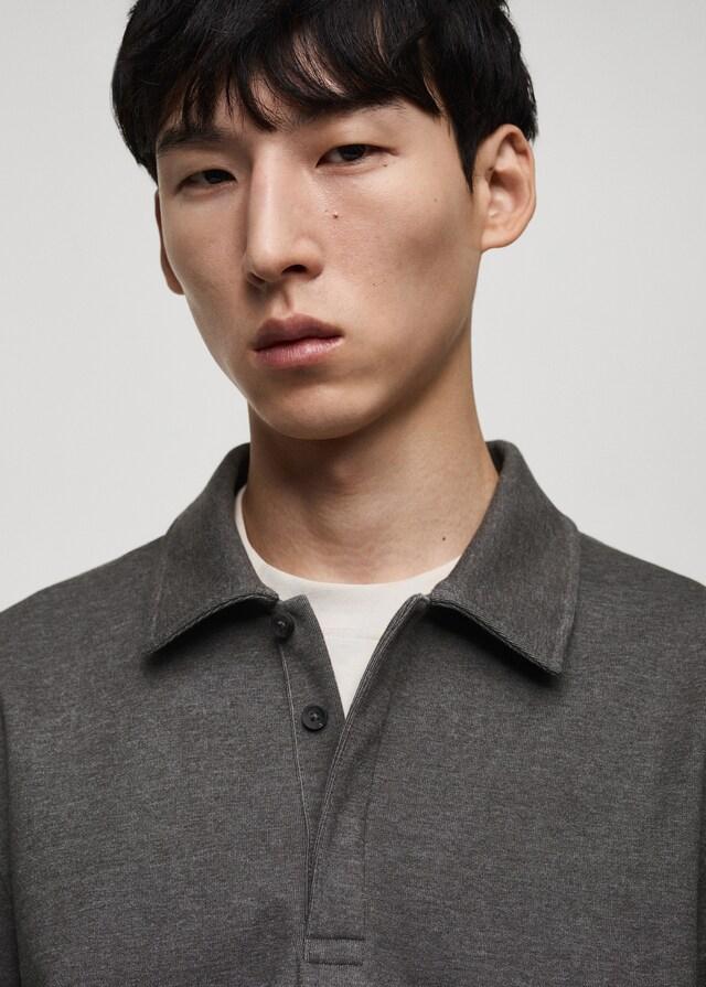 Mango Sudadera polo detalle bordado Últimos 3 días