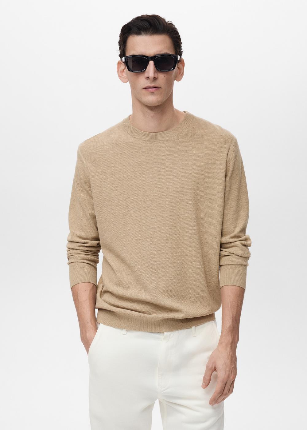 Mango Jersey punto fino Descuentos del mes