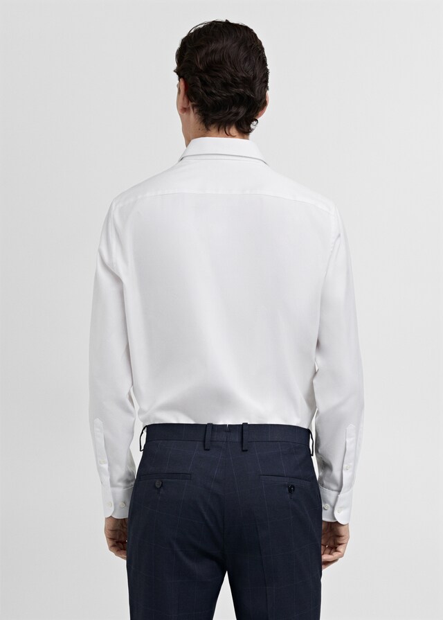 Mango Camisa traje slim fit 100% algodón Rebajas de fin de temporada