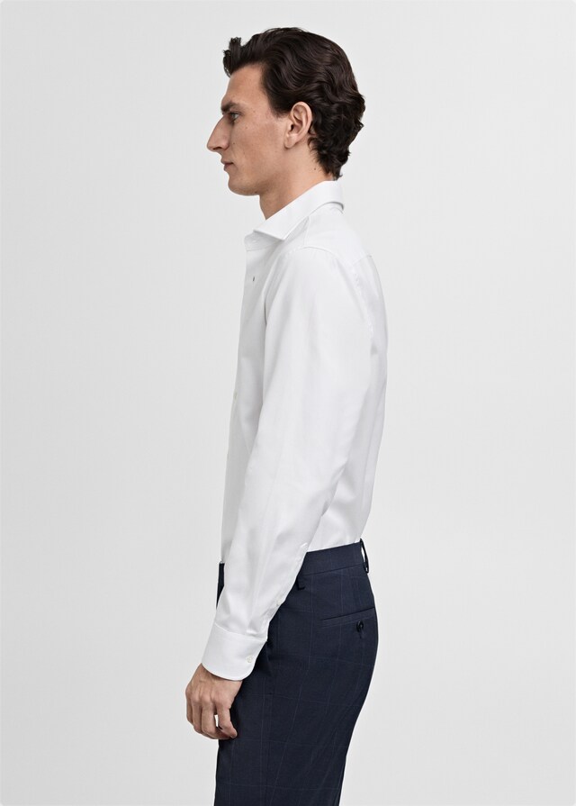 Mango Camisa traje slim fit 100% algodón Rebajas de fin de temporada