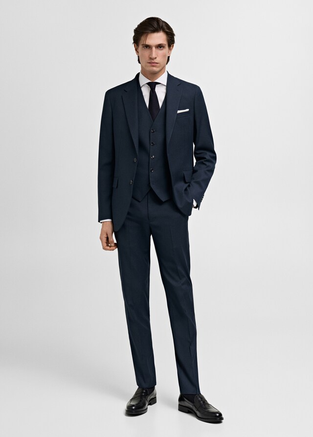 Mango Pantalón traje Milán slim fit En línea