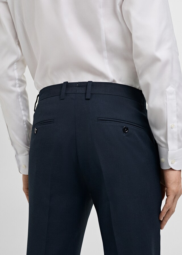 Mango Pantalón traje Milán slim fit En línea