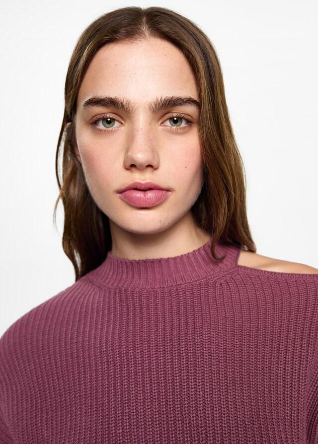 Mango Jersey asimétrico abertura hombro Precios de Black Friday