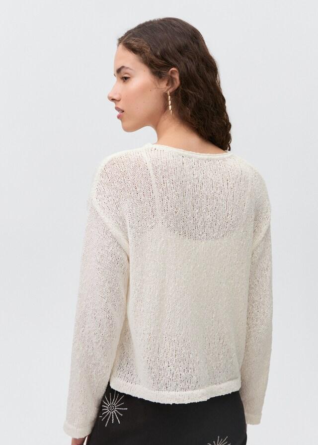 Mango Jersey punto textura Ofertas de temporada