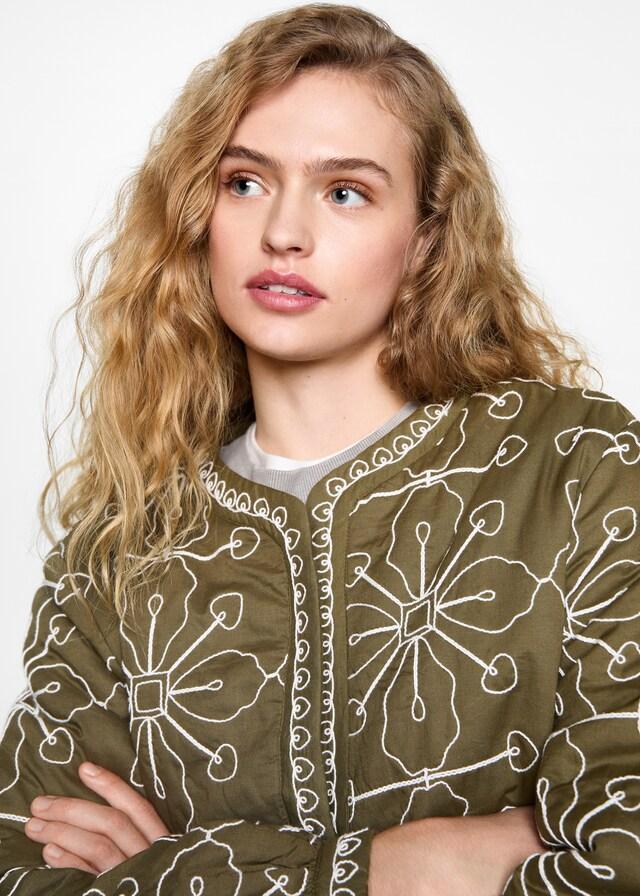 Mango Cazadora algodón acolchada Ventas relámpago