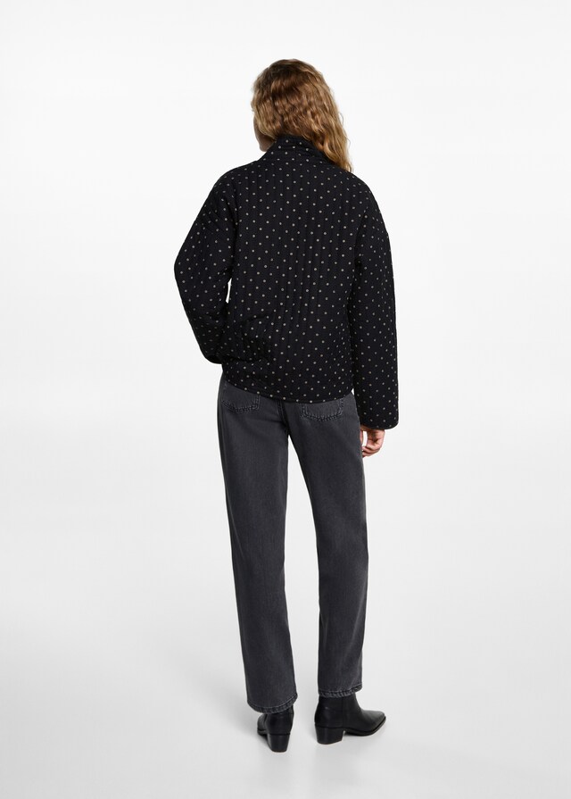 Mango Cazadora algodón acolchada Tienda