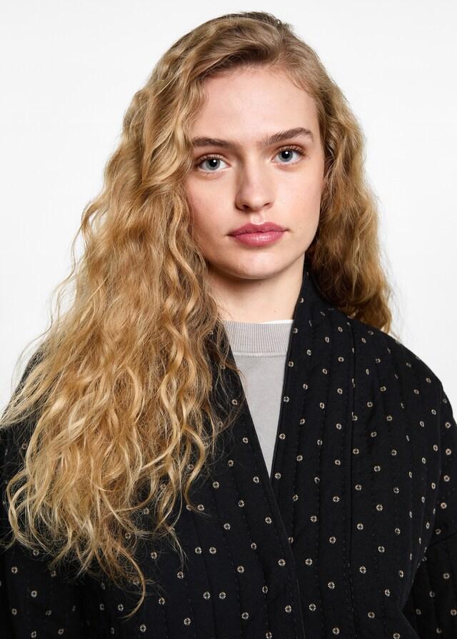 Mango Cazadora algodón acolchada Tienda