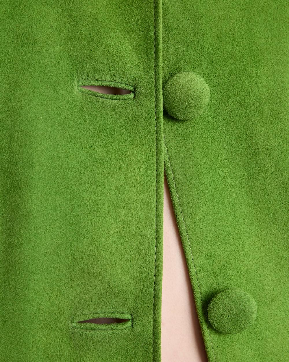 Prada Chaqueta de ante Promoción por tiempo limitado