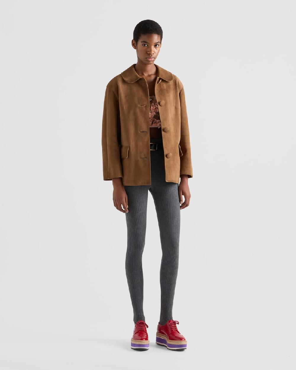 Prada Chaqueta de ante