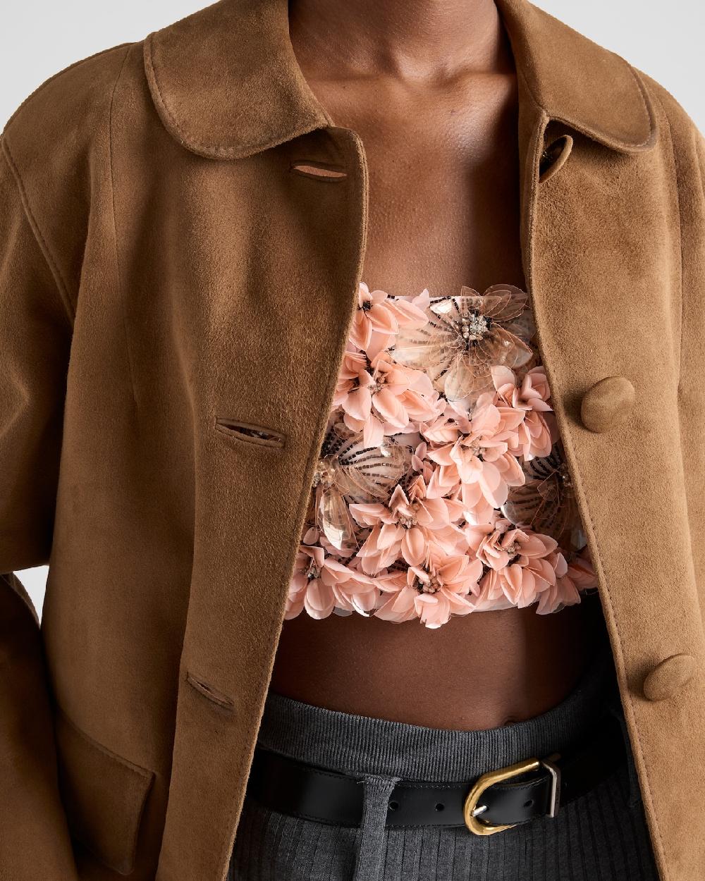 Prada Chaqueta de ante Solo hoy