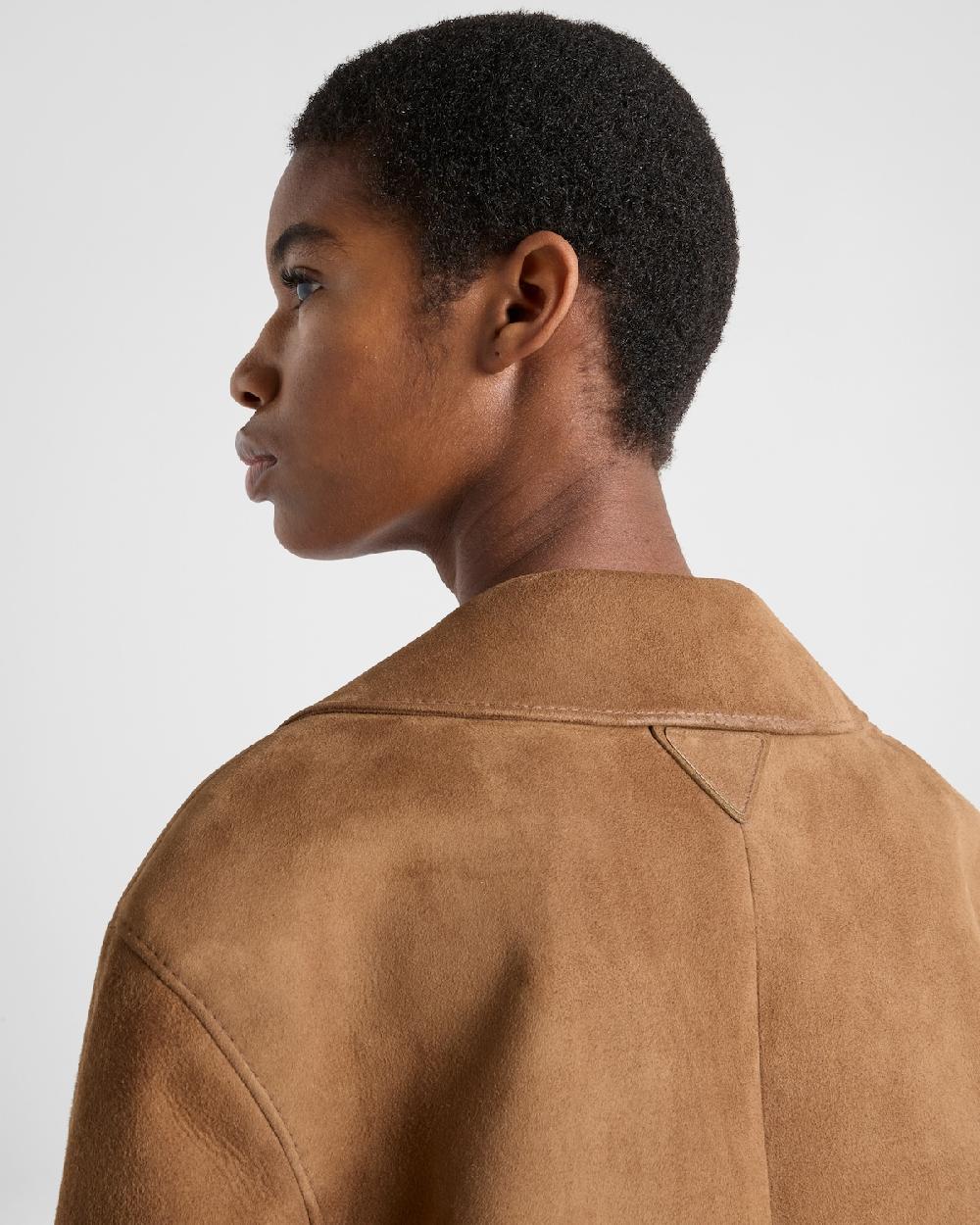 Prada Chaqueta de ante Solo hoy