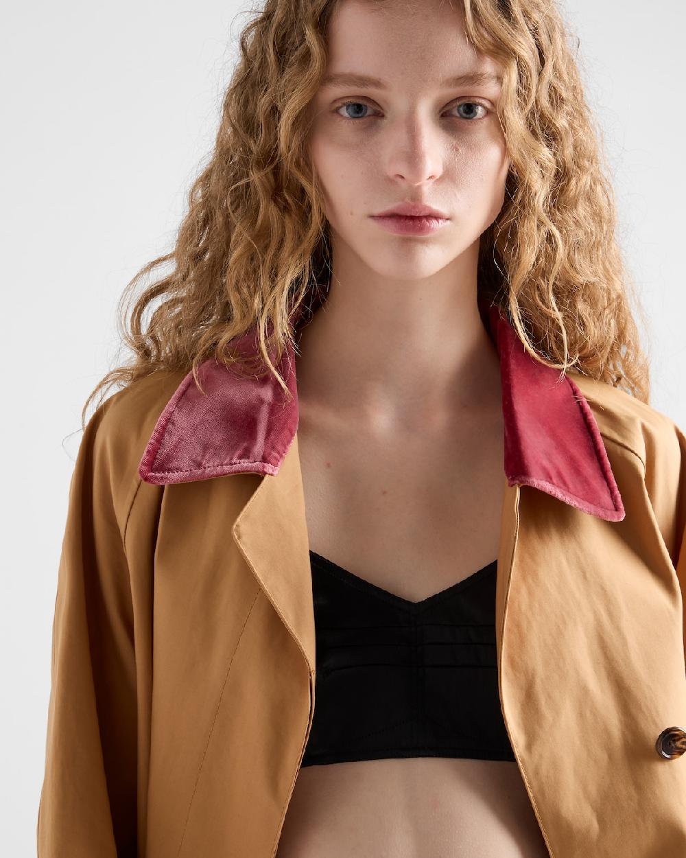 Prada Impermeable de algodón En oferta
