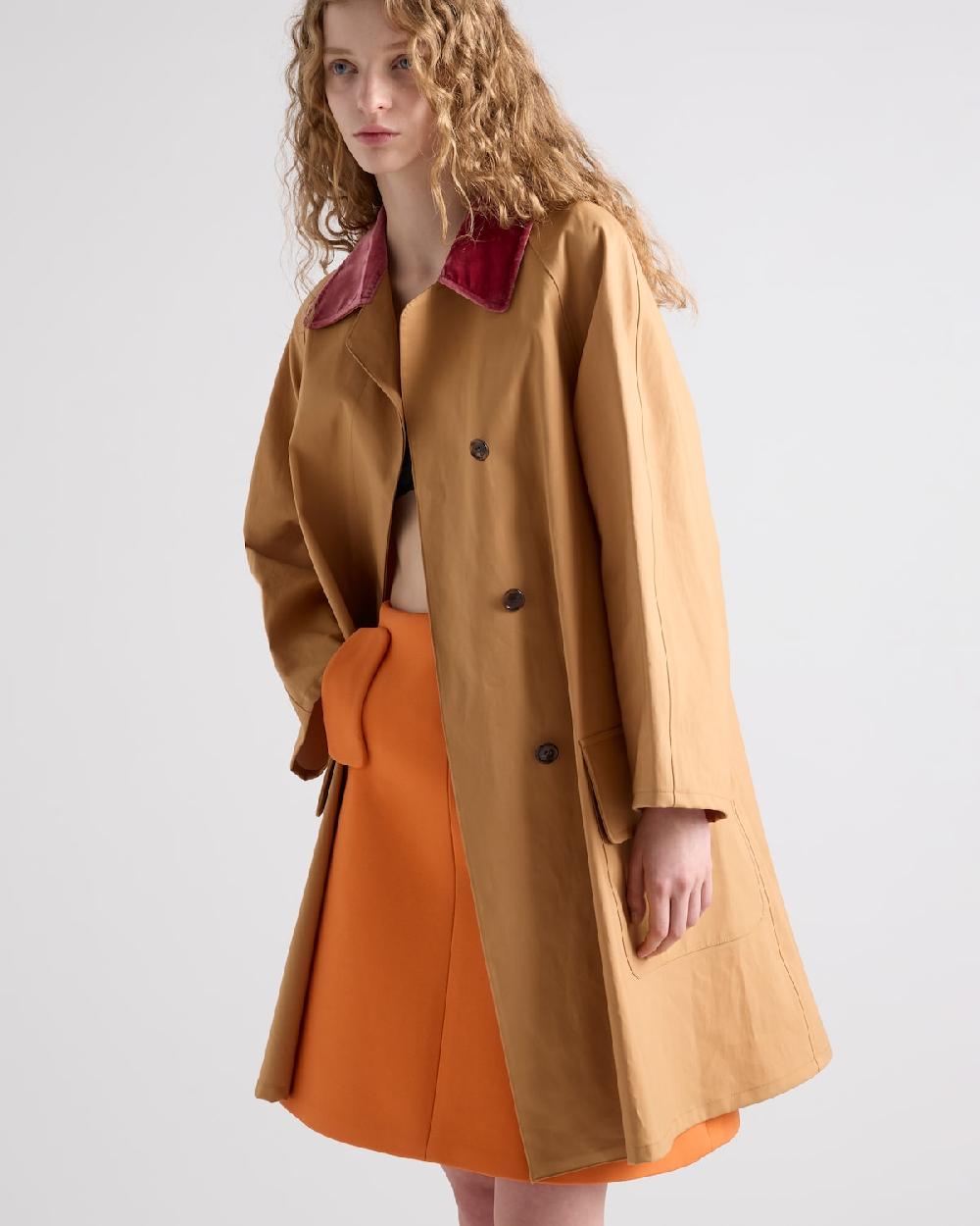 Prada Impermeable de algodón En oferta