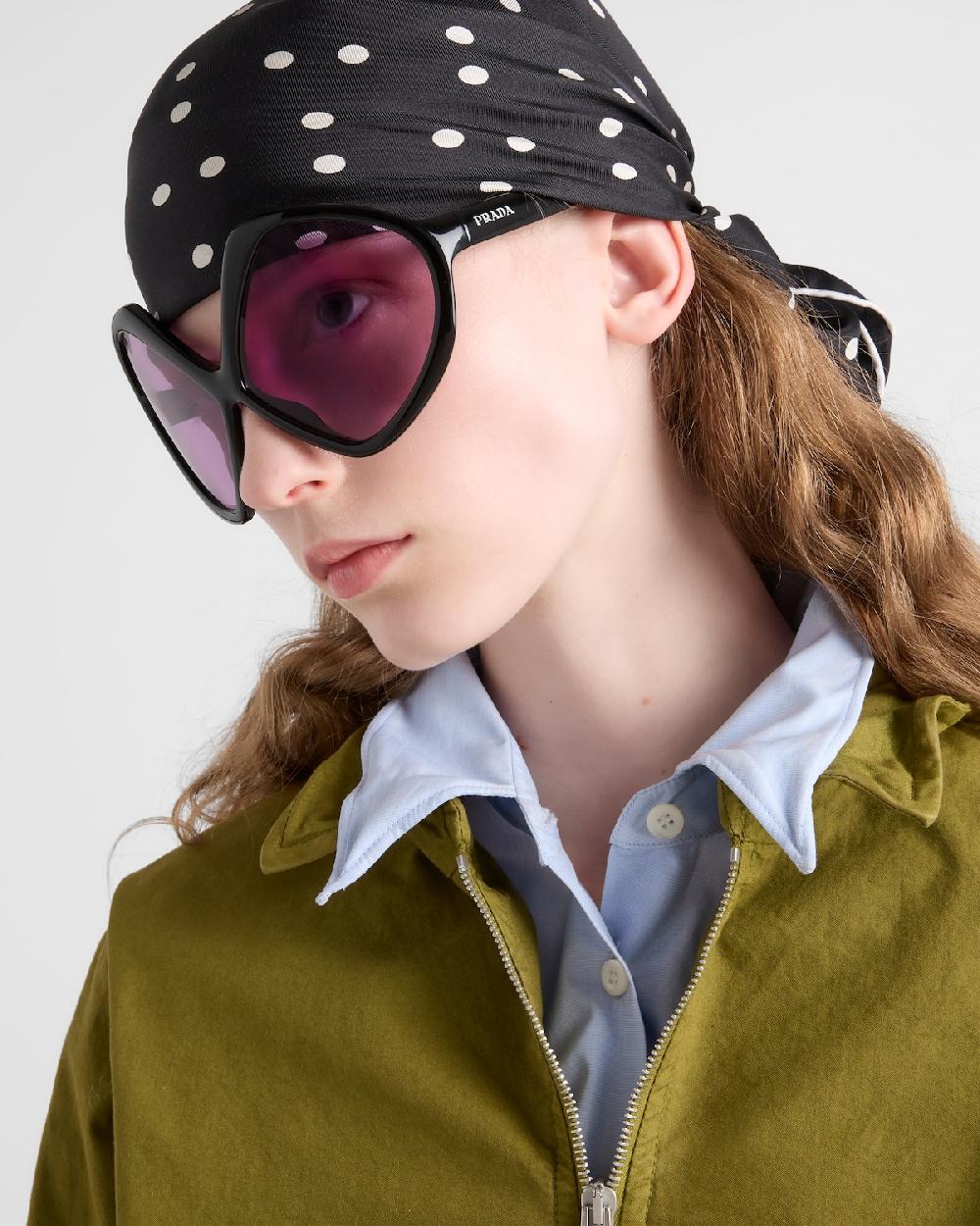 Prada Chaqueta de popelín Descuentos del mes
