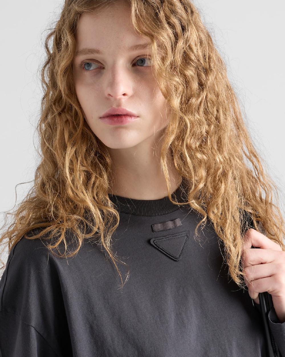 Prada Camiseta de punto de manga larga Ofertas especiales