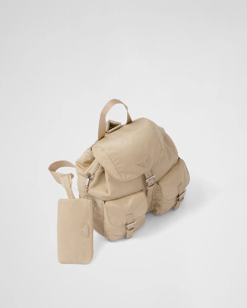 Prada Mochila de Re-Nylon mediana Ofertas