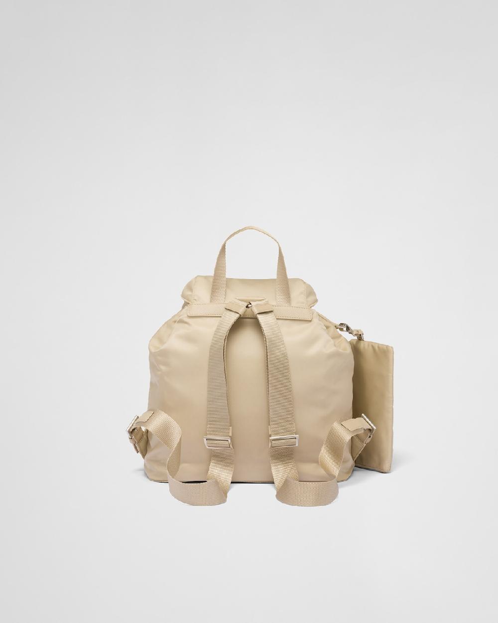 Prada Mochila de Re-Nylon mediana Ofertas