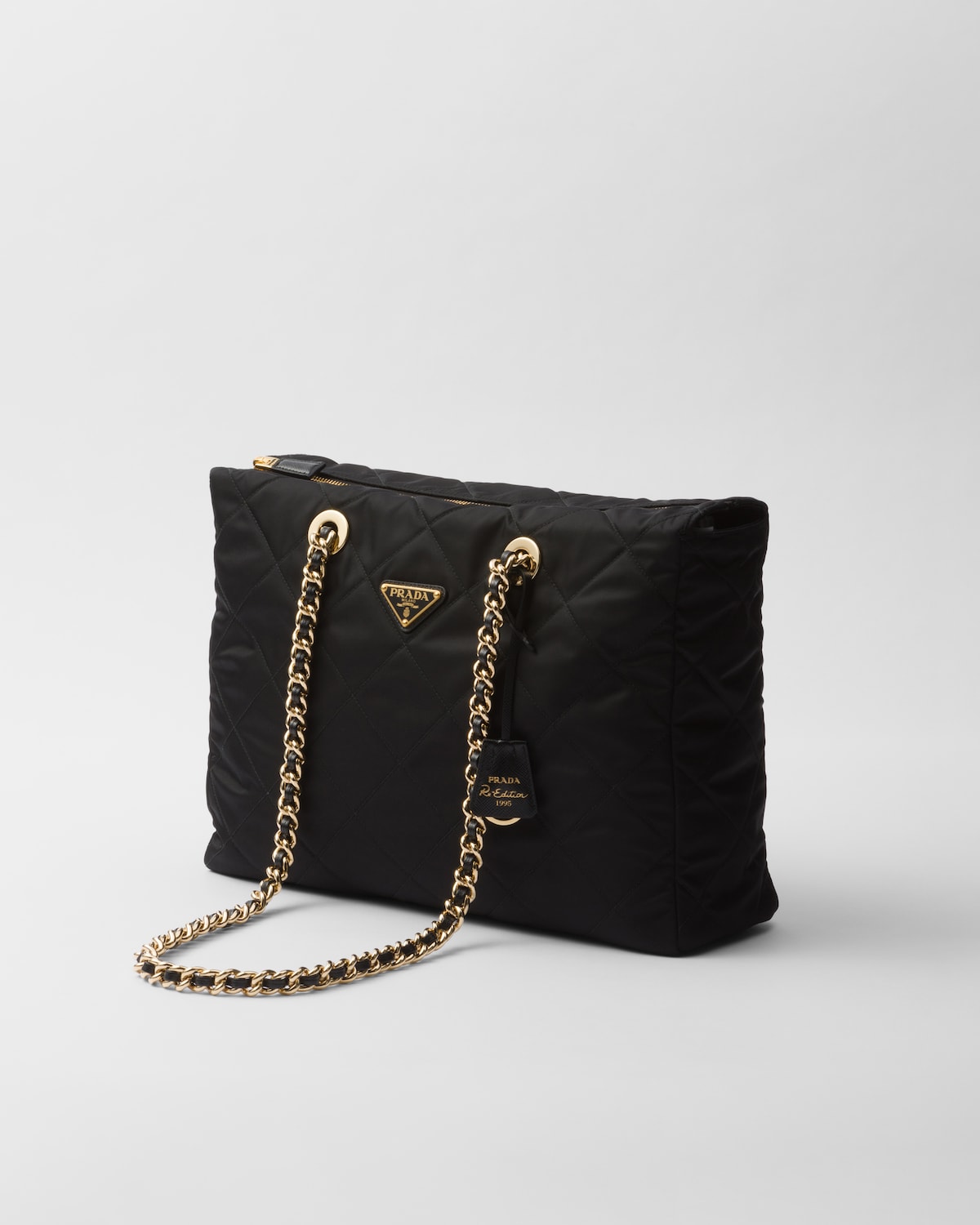 Prada Bolso Prada Re-Edition 1995 Chaîne de Re-Nylon grande Rebajas top