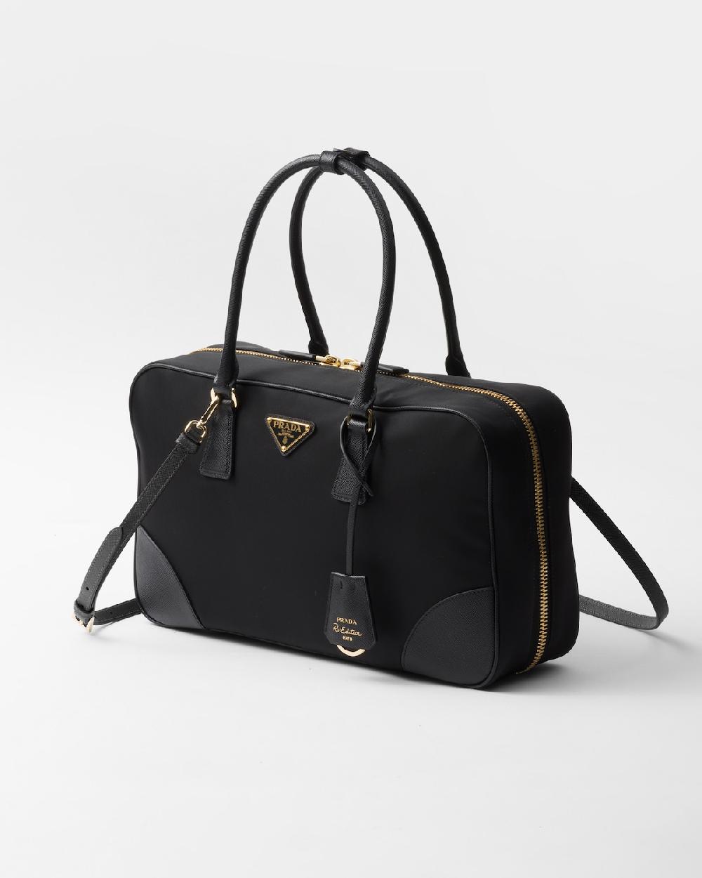 Prada Bolso Prada Re-Edition 1978 de Re-Nylon y piel Saffiano con dos asas grande Solo hoy
