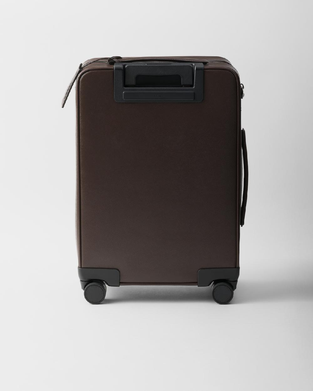 Prada Trolley de piel Saffiano Superdescuento