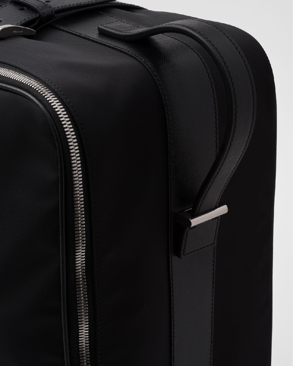 Prada Maleta de Re-Nylon y piel Saffiano Última moda