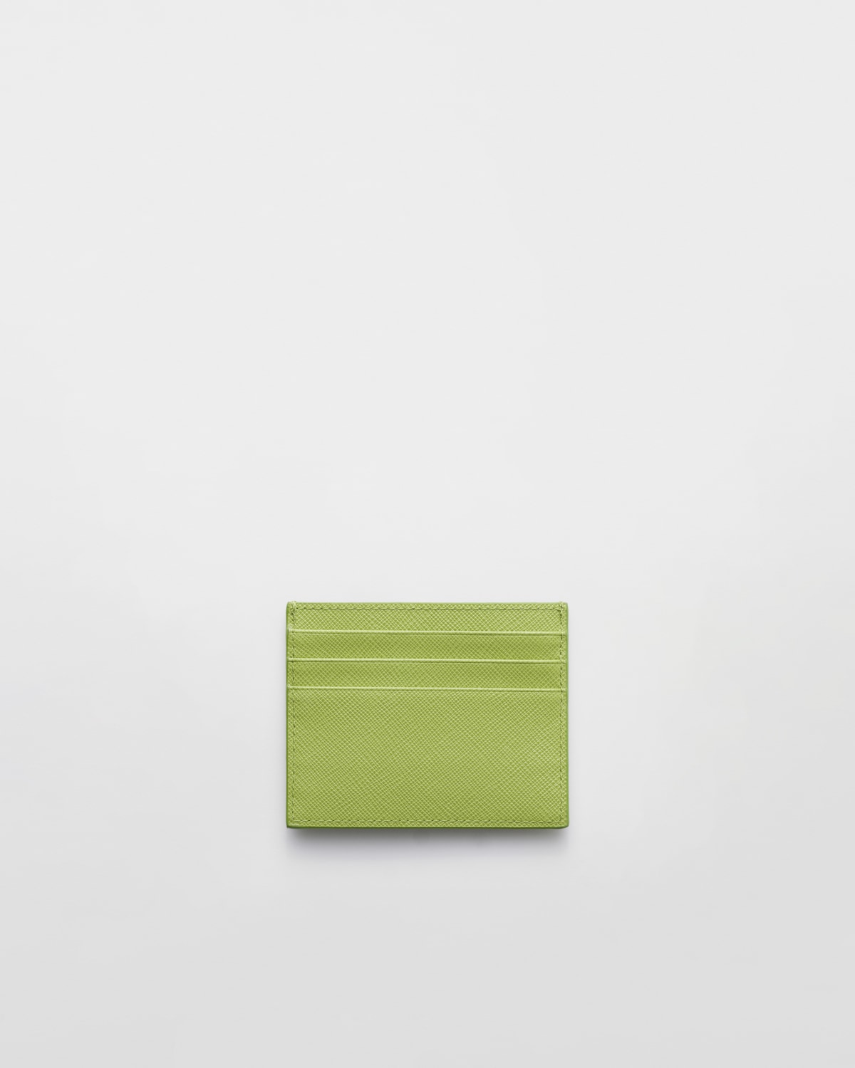 Prada Tarjetero de piel Saffiano Rebajas