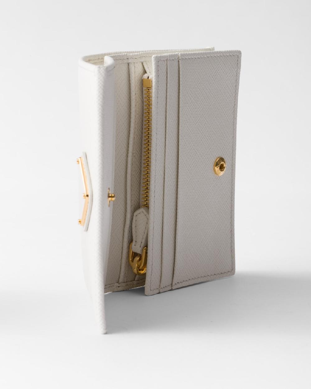 Prada Small Saffiano Leather Wallet Tienda