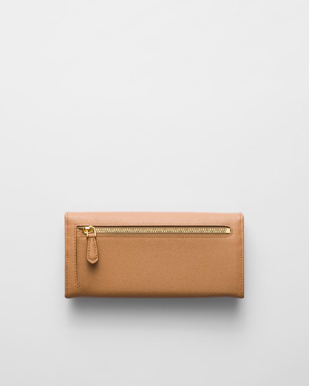 Prada Cartera grande de piel Saffiano Tienda