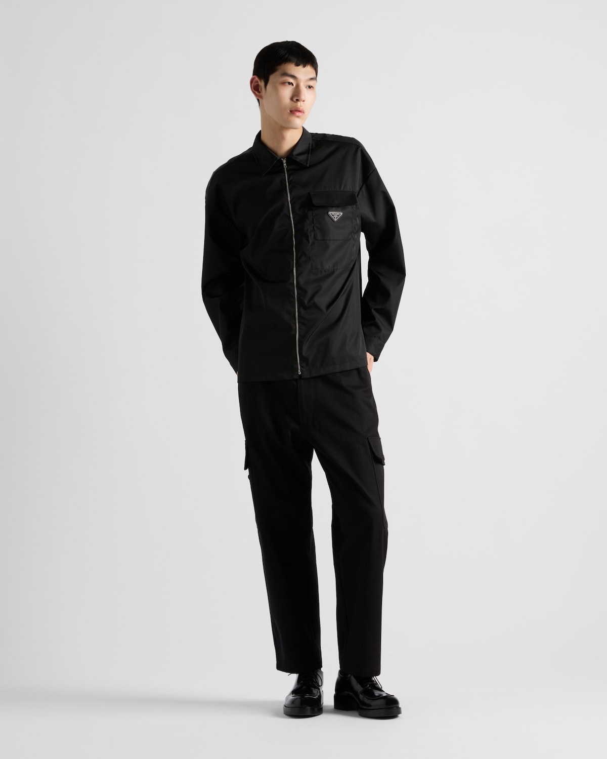 Prada Camisa de Re-Nylon