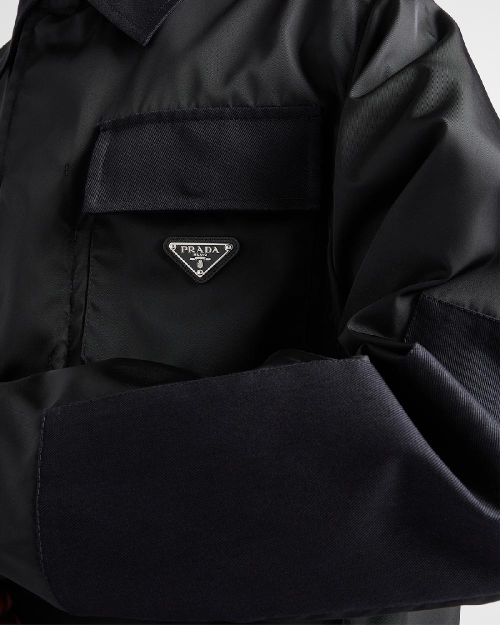 Prada Chaqueta de Re-Nylon Promoción por tiempo limitado