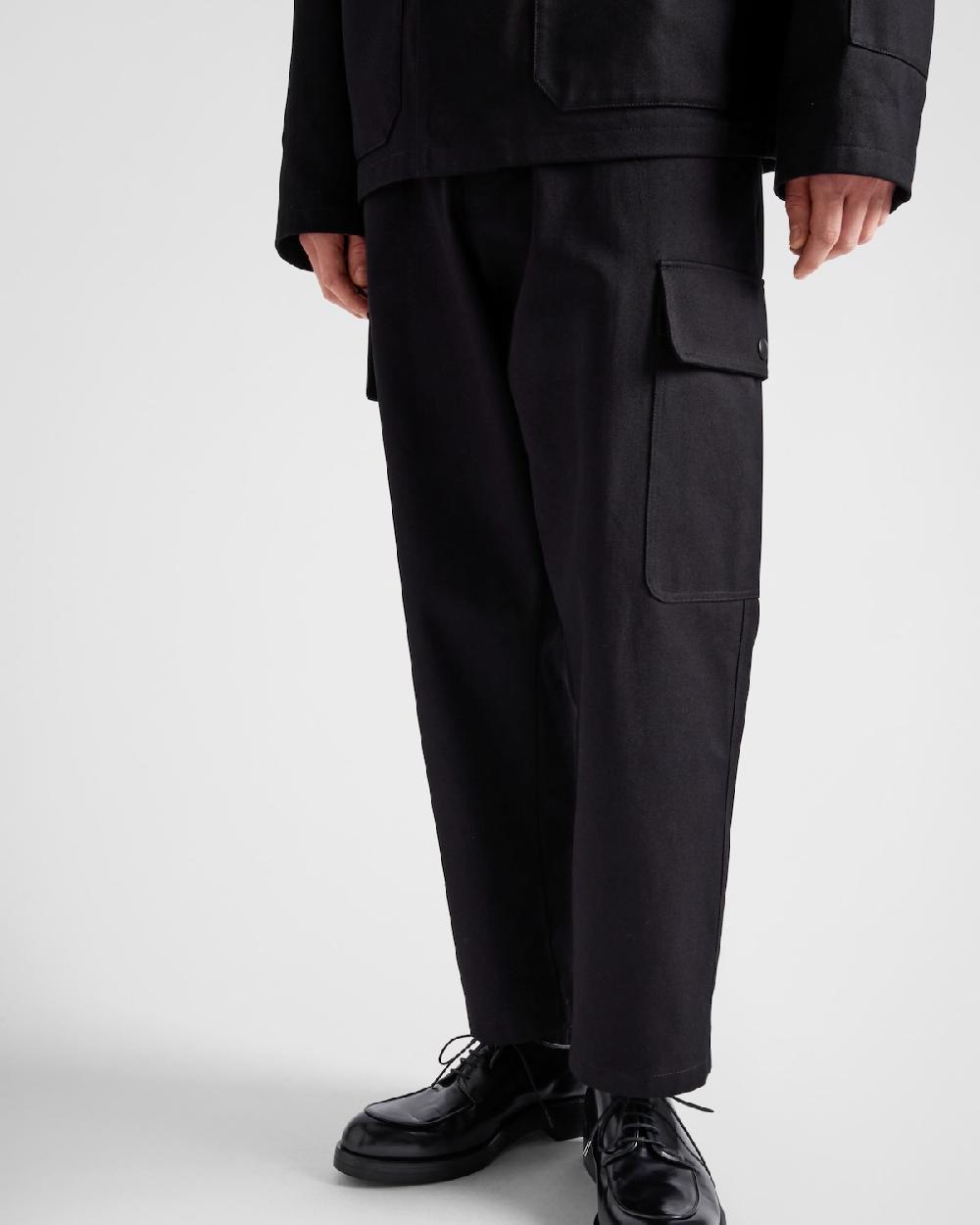 Prada Pantalones de algodón Superdescuento