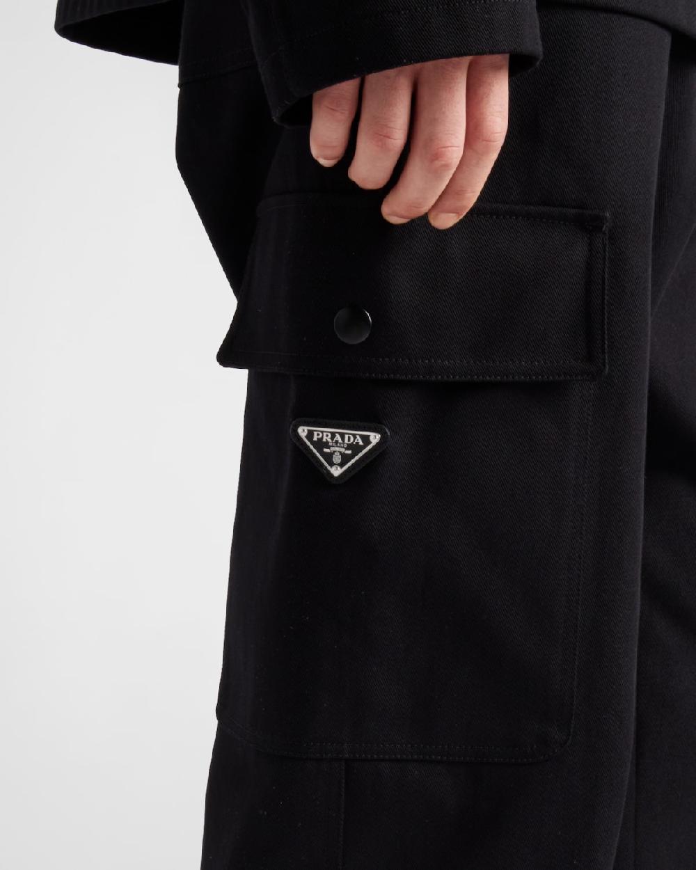 Prada Pantalones de algodón Superdescuento
