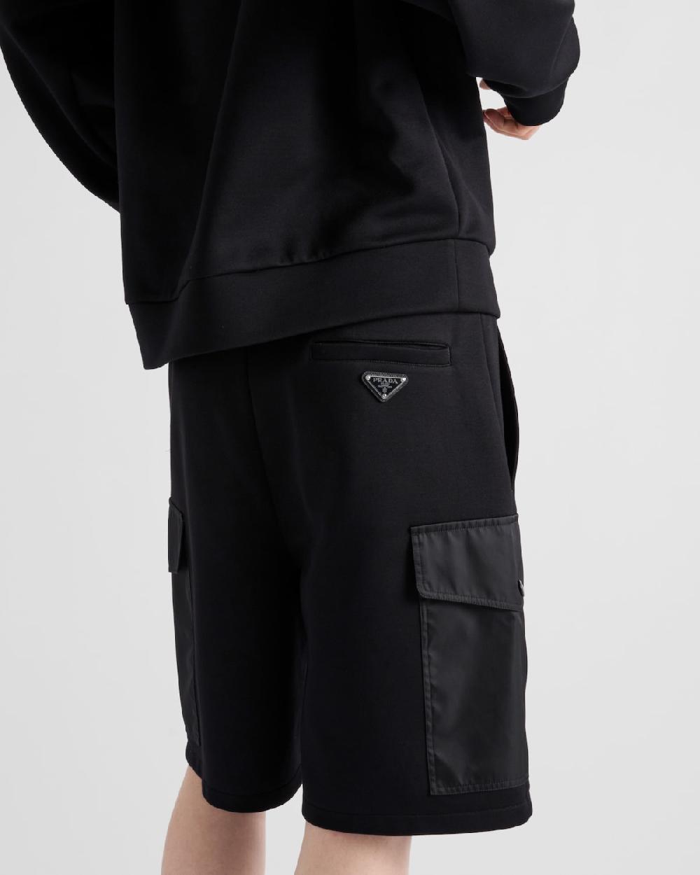 Prada Bermudas de algodón Tienda de fábrica