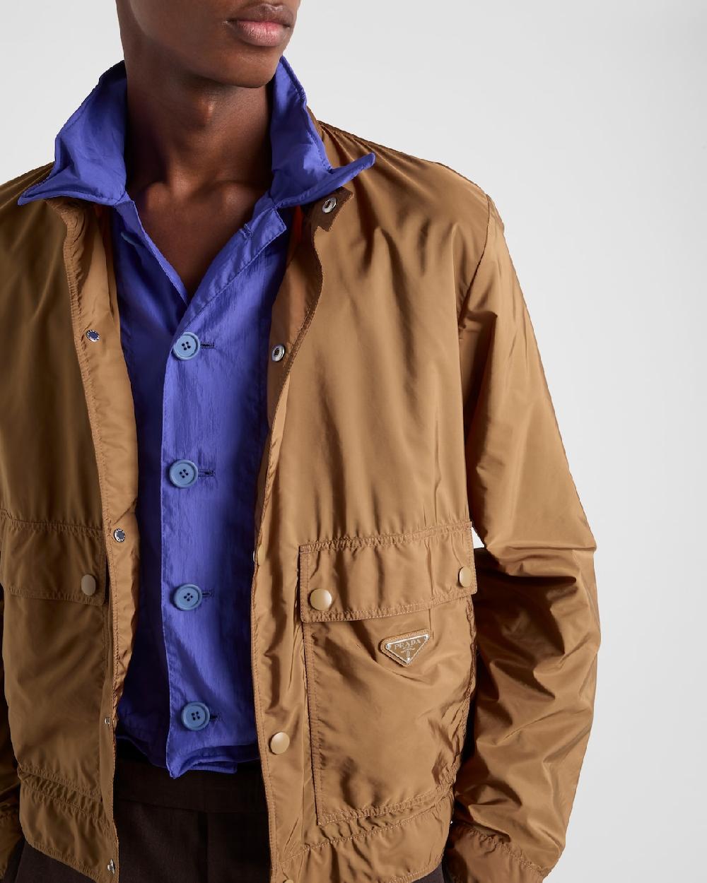 Prada Chaqueta de Re-Nylon Precios de Black Friday