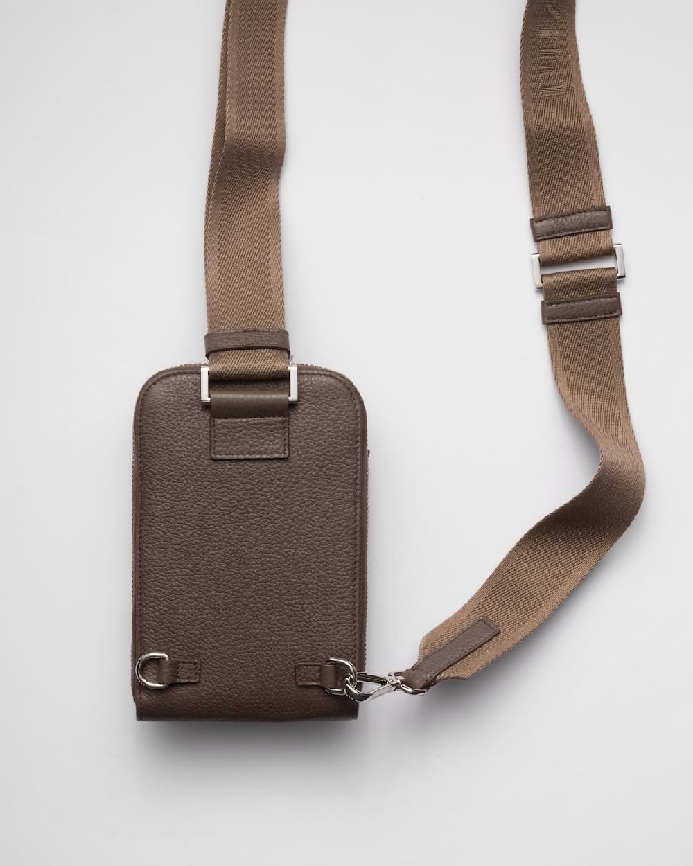 Prada Funda para smartphone de piel Los más vendidos