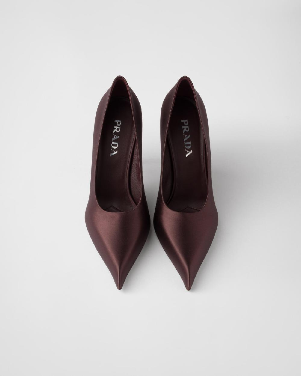 Prada Zapatos de salón de satén ÚLTIMAS EDICIONES