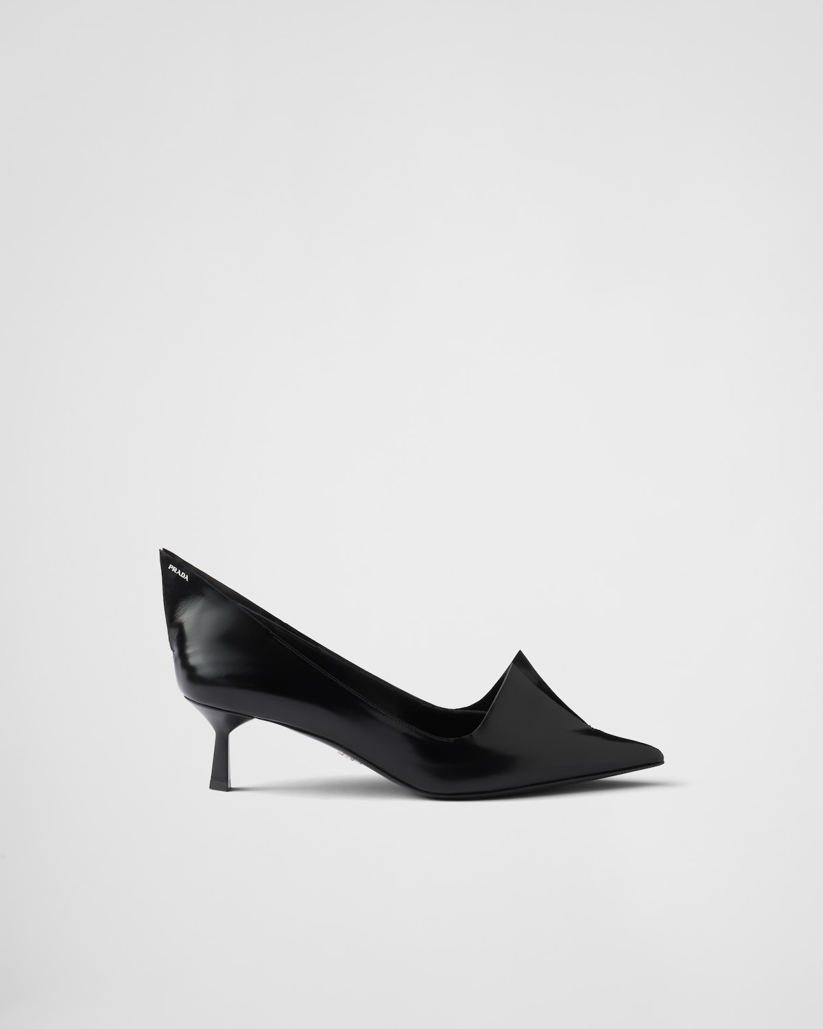 Prada Zapatos de tacón en piel cepillada