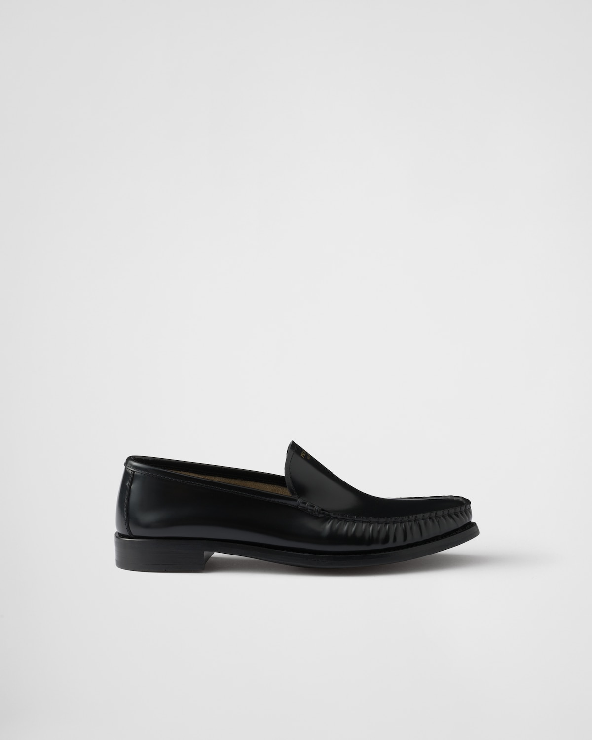 Prada Mocasines de piel cepillada