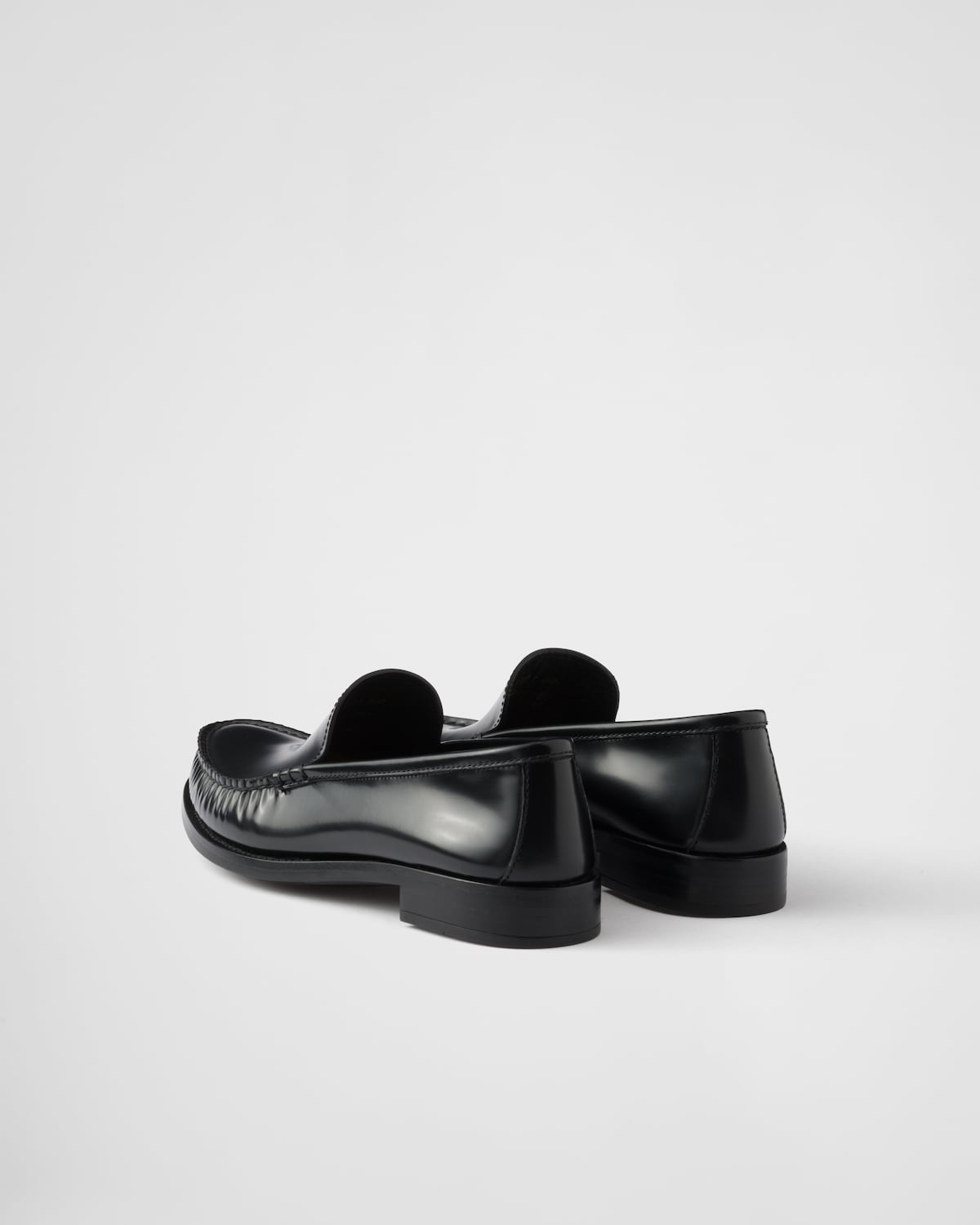 Prada Mocasines de piel cepillada Liquidación