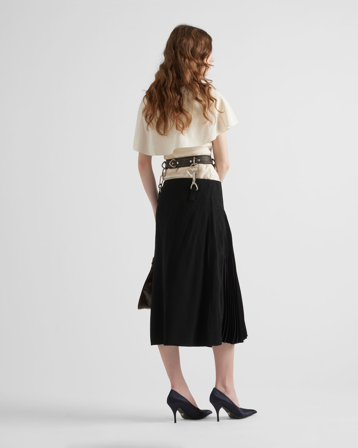 Prada Top de crepé 2025