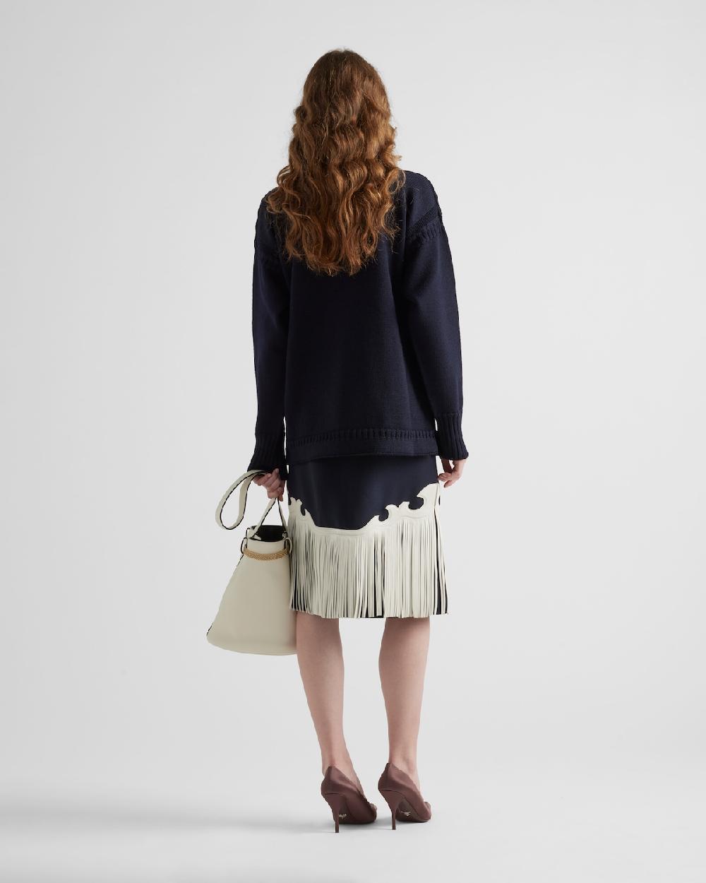 Prada Jersey de lana holgado Rebajas